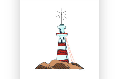 doodle lighthouse