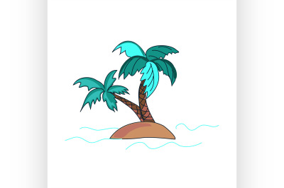 doodle palms