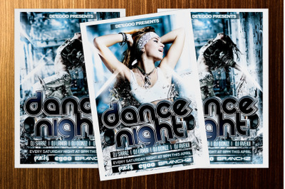 Dance Night Party Flyer