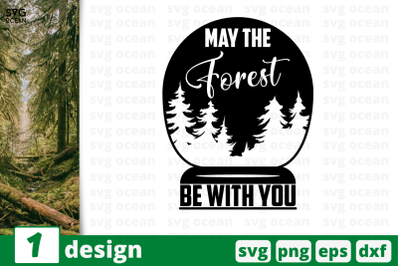 1&nbsp;MAY THE FOREST svg bundle, quotes cricut svg