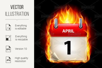 &quot;Burning calendar&quot;