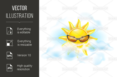 &quot;Cartoon sun&quot;