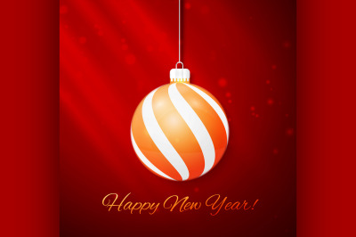 Happy New Year card