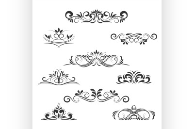 Vintage Vector Decorative Elements