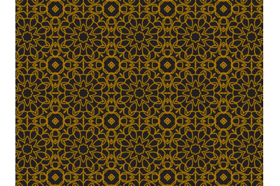 Pattern Gold Regular Circle Lines