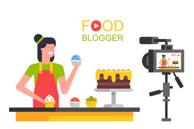 Women Food blogger