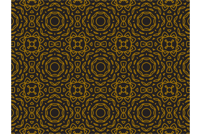 Pattern Gold Ornamental ellipse