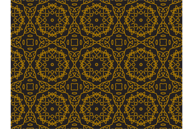 Pattern Gold Background Abstract