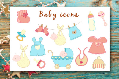 Baby Icons Set
