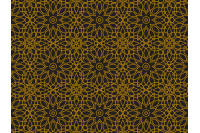 Pattern Abstract Gold
