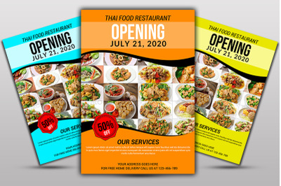 Food Restaurant Flyer