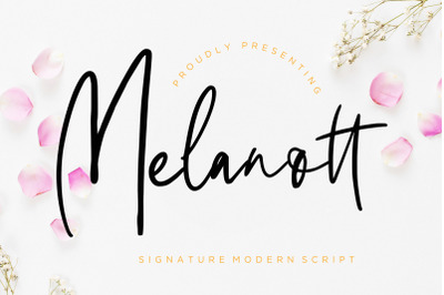 Melanott Modern Signature