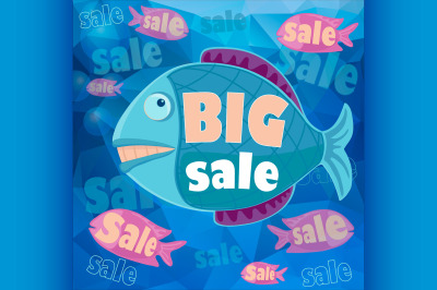 Big sale retro poster