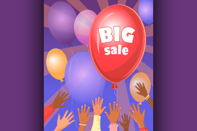 Big sale retro poster