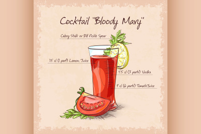 Bloody Mary cocktail