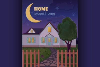 Home sweet home poster