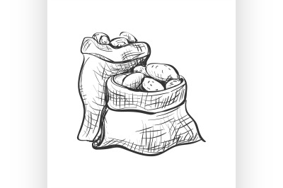 doodle sack of potatoes