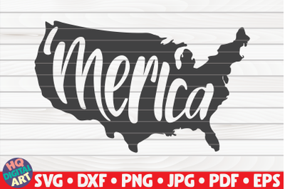 &amp;&23;039;Merica SVG | 4th of July Design