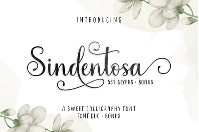 Sindentosa Font Duo &amp; Bonus