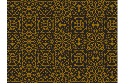 Pattern Gold Square