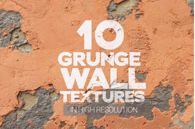 Grunge Wall Textures x10
