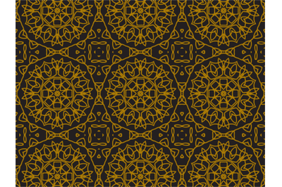 Pattern Gold Ellipse style