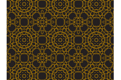 Pattern Gold Circle Texture