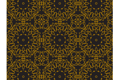 Pattern Gold Black Cross Texture