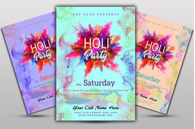 Holi Flyer