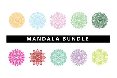 Mandala Bundle Colorful Design