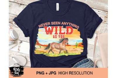 Never seen anything wild as you, watercolor Farm animals clipart,