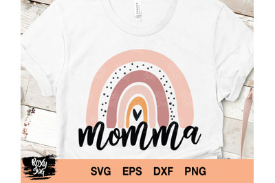 Momma svg - Mama svg - rainbow svg, Mama clipart, Sublimation designs