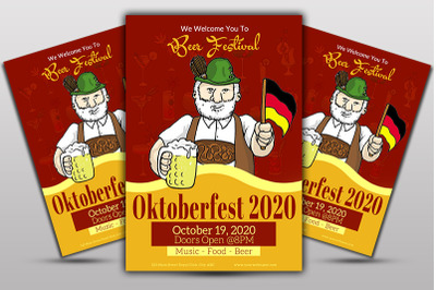 Oktober Fest Flyer