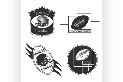 American Football logo and emblem