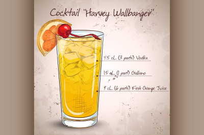 Cocktail Harvey Wallbanger