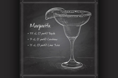 Cocktail alcohol Margarita