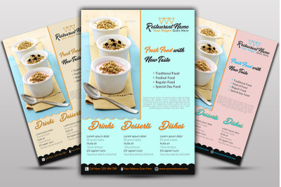 Restaurant Flyer Template