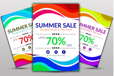 Summer Sale Flyer