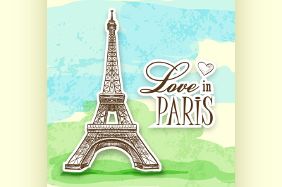 love in Paris Efel