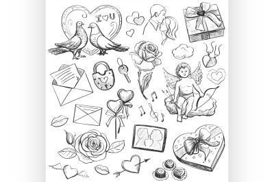 Set of Valentine&amp;amp;&23;39;s Day icons