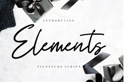 Elements Signature Script