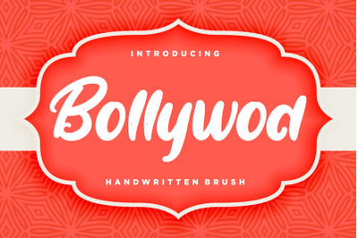 Bollywod Handwritten Brush