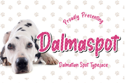 Dalmaspot Dalmatian Spot Typeface