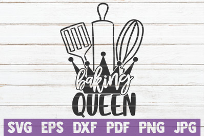 Baking Queen SVG Cut File