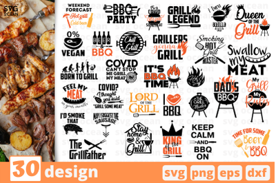 30 GRILL&nbsp;svg bundle,&nbsp;quotes cricut svg