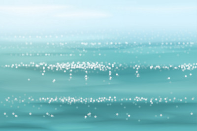 6 Seascape vector blur backgrounds