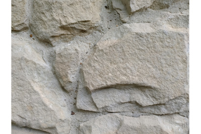 Grey stone cement wall background stonewall rubble facade closeup text