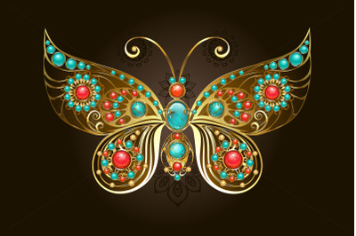 Butterfly Brooch