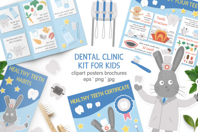 Dental clinic kit for kids