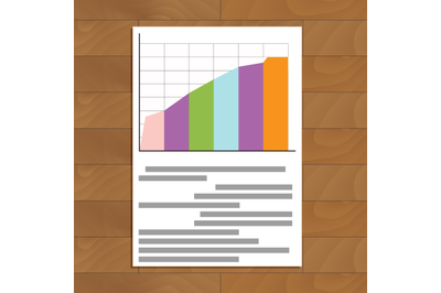 Document chart vector